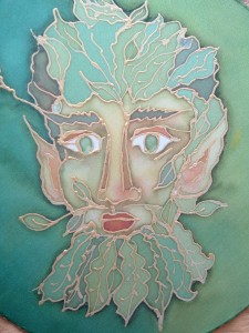 MeadvilleLand2 A Spirit of Place I Live, silk painting, Francesca De Grandis